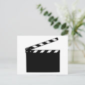 Film - Klapperboard Postkarte (Stehend Vorderseite)
