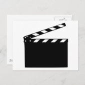 Film - Klapperboard Postkarte (Vorne/Hinten)