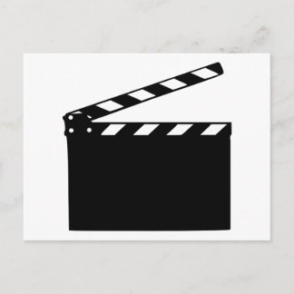 Film - Klapperboard Postkarte
