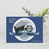 Film-Klassiker-Einladung Einladung (Stehend Vorderseite)