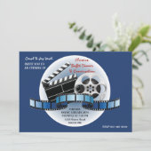 Film-Klassiker-Einladung Einladung (Stehend Vorderseite)