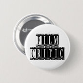 Film Kritische T - Shirt und Geschenke. Button (Vorne & Hinten)