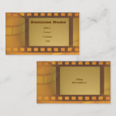 Film-Kunst Visitenkarte (Vorne/Hinten)