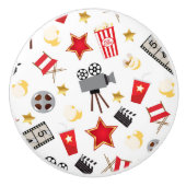 Film-Liebhaber-Muster Keramikknauf (Vorderseite)