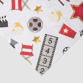 Film-Liebhaber-Muster Seidenpapier (Ausschnitt)