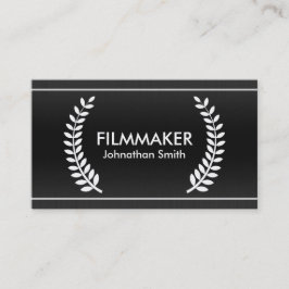 Film-Lorbeer-noble Visitenkarten für Filmemacher Visitenkarte