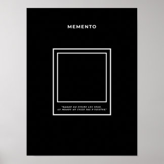 FIlm memento Poster