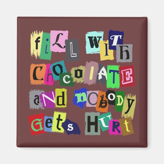 FILM MIT SCHOKOLADE ... MAGNET (Vorne)