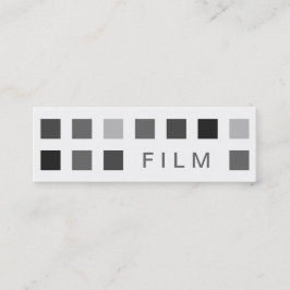FILM (Modquadrate) Mini Visitenkarte