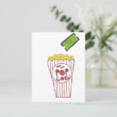 Film-Nacht Postkarte (Stehend Vorderseite)