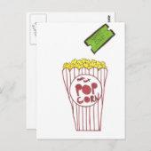 Film-Nacht Postkarte (Vorne/Hinten)