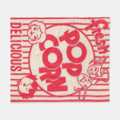 FILM-NACHTpopcorn-Kasten-Decke Fleecedecke (Vorderseite (Horizontal))