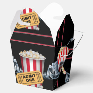 Film-Nachtpopcorn nehmen Bevorzugungs-Kasten Geschenkschachtel