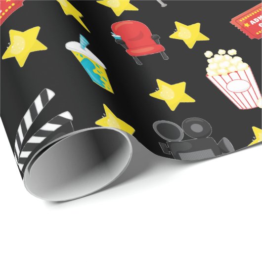 Film-Nachtthema-Geschenk-Verpackung Geschenkpapier (Rolleneckpunkt)
