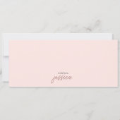 Film Negative Geburtstagskarte (Rückseite)