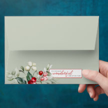 Film Negative Weihnachtsfotokarte