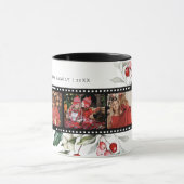 Film Negative Weihnachtsfotokarte Tasse (Zentrum)