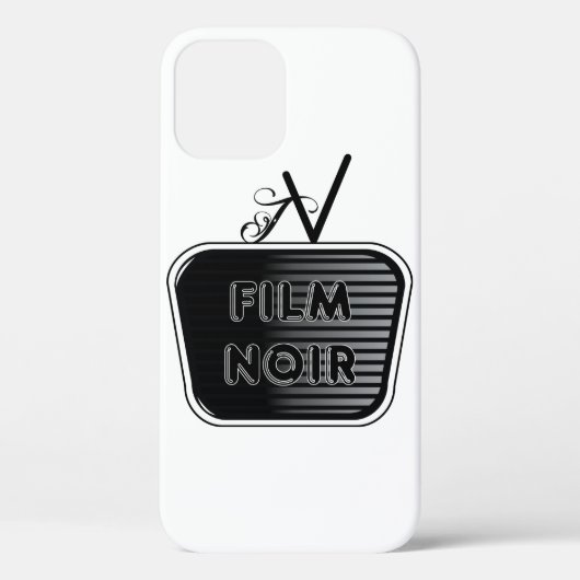 Film Noir Case-Mate iPhone Hülle (Rückseite)
