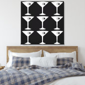 Film Noir Ein weiterer Martini Stretched Canvas Pr Leinwanddruck (Insitu (Schlafzimmer))