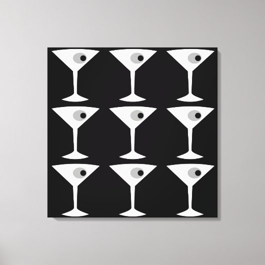 Film Noir Ein weiterer Martini Stretched Canvas Pr Leinwanddruck (Vorderseite)