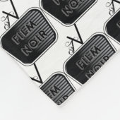 Film Noir Fleecedecke (Ecke)