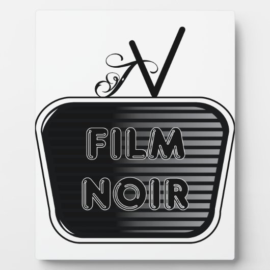 Film Noir Fotoplatte (Vorderseite)