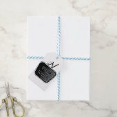 Film Noir Geschenkanhänger (Mit Garn)