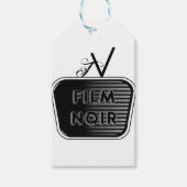 Film Noir Geschenkanhänger (Vorderseite)