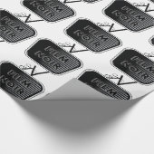 Film Noir Geschenkpapier (Ecke)