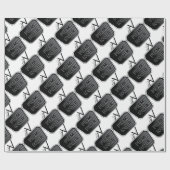 Film Noir Geschenkpapier (Flach)