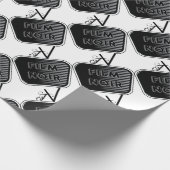 Film Noir Geschenkpapier (Ecke)