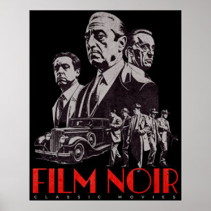 Film Noir - Klassische Filme Poster