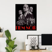 Film Noir - Klassische Filme Poster (Heimbüro)
