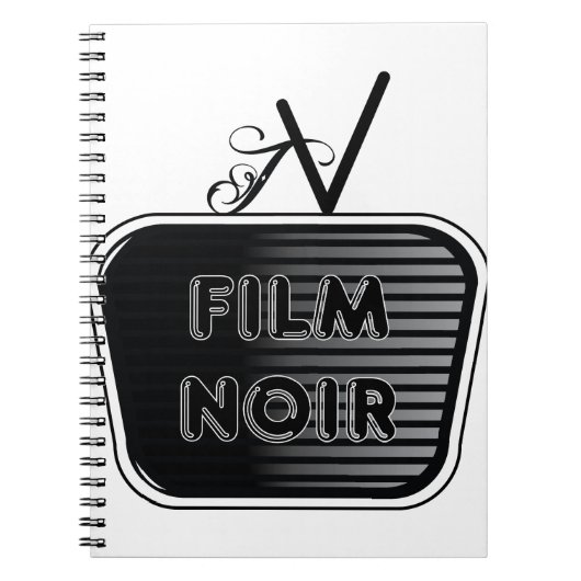 Film Noir Notizblock (Vorderseite)