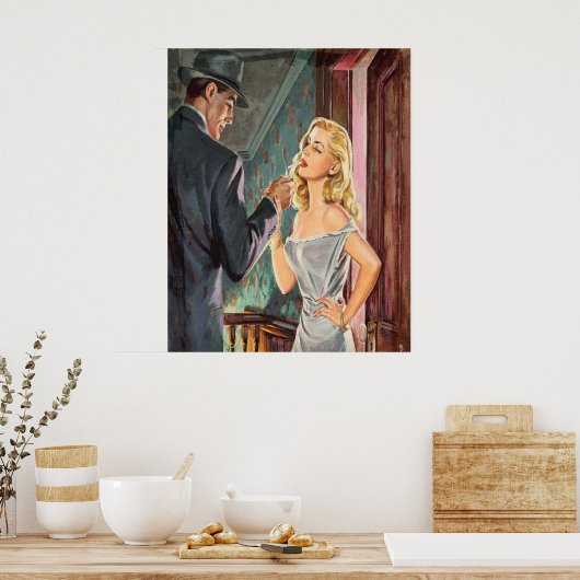 Film Noir Poster (Küche)