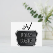Film Noir Postkarte (Stehend Vorderseite)