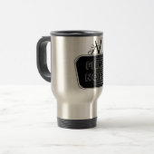 Film Noir Reisebecher (Vorderseite Links)