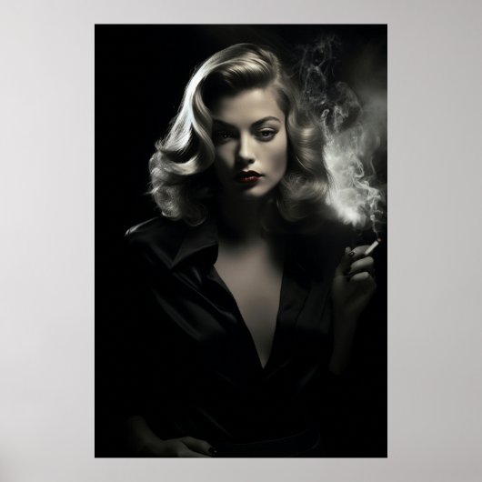 Film Noir Style Poster (Vorne)