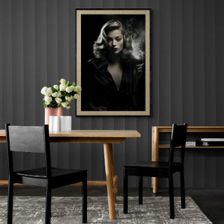 Film Noir Style Poster