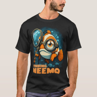 Film-Parodie-Illustration inspiriert von Finding N T-Shirt