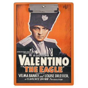 Film-Plakat-Klemmbrett Rudolphs Valentino Klemmbrett