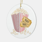 Film-Popcorn Keramik Ornament (Links)