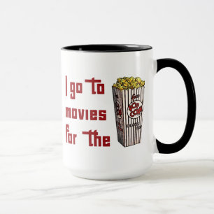 Film-Popcorn Tasse