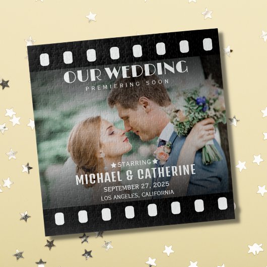 Film-Poster-Filmrolle Hochzeit Einzigartig Gerette Puzzle