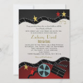 Film Premiere Bar Mitzvah Einladung (Rückseite)