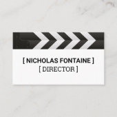 Film Production Manager und Direktor Visitenkarte (Vorderseite)