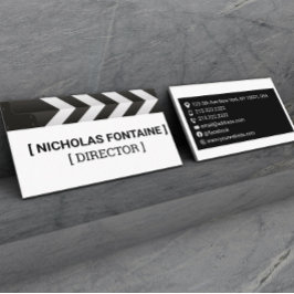 Film Production Manager und Direktor Visitenkarte