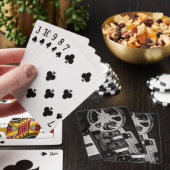 Film Projector Movie Reels Playing Cards Spielkarten (In Situ)