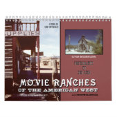 Film-Ranchs des amerikanischen Westens Kalender (Titelbild)