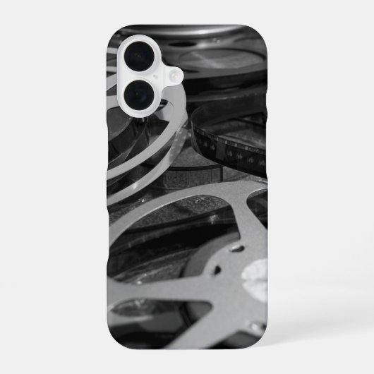 Film Reel iPhone Case 16 Hülle (Rückseite)
